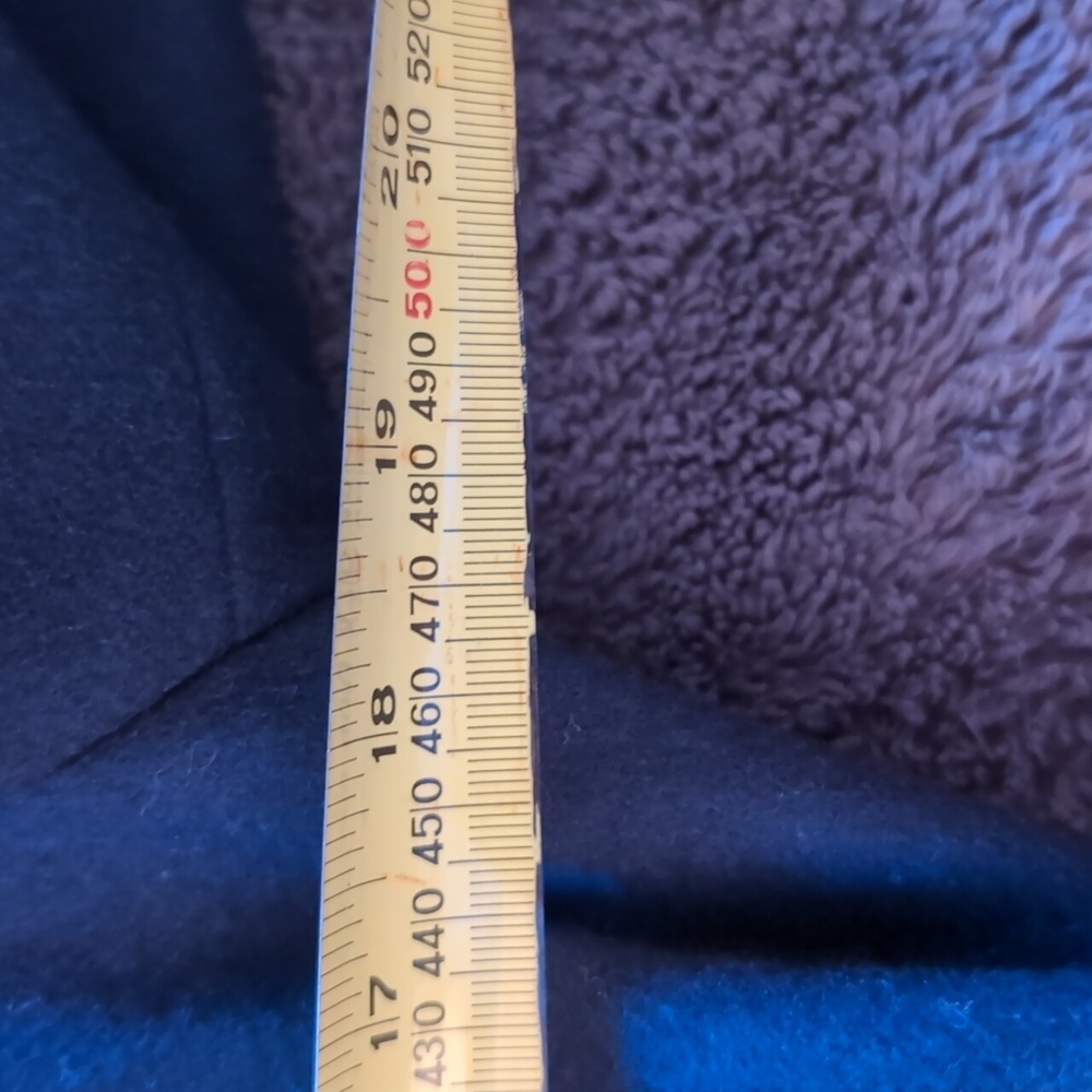 Michael Kors| Sapphire Blue Wool Blend Belated Coat With Pockets - Picture 12 of 15